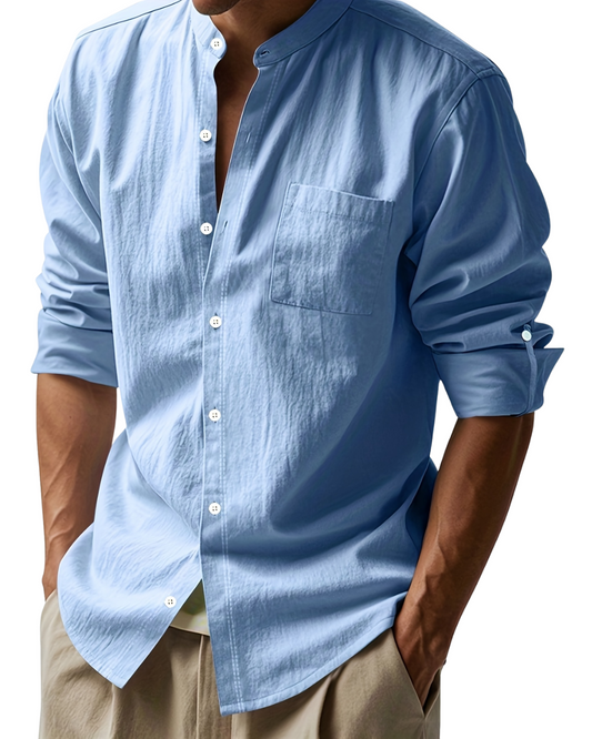 Chemise en lin élégante