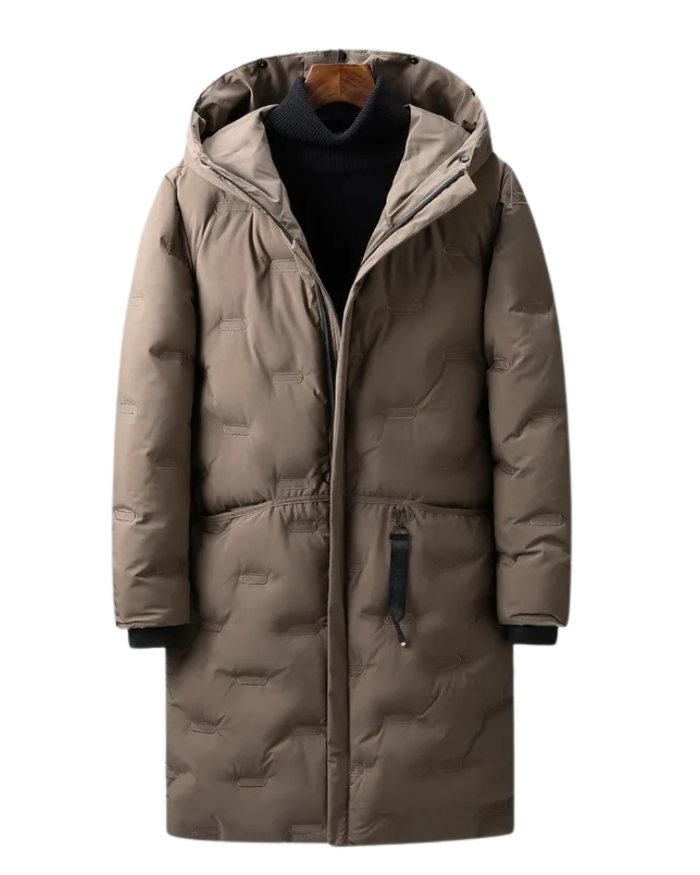 Veste longue d'hiver