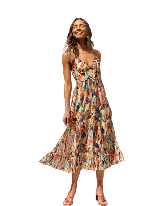 Robe midi élégante