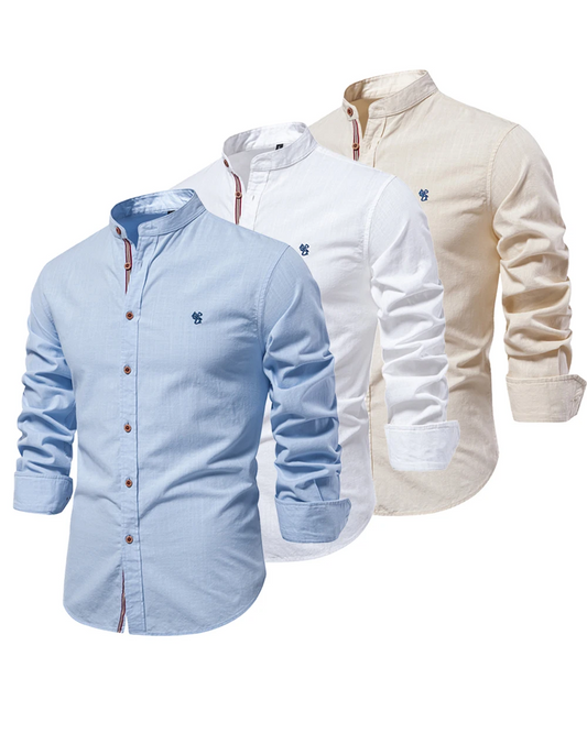 Chemise en lin élégante