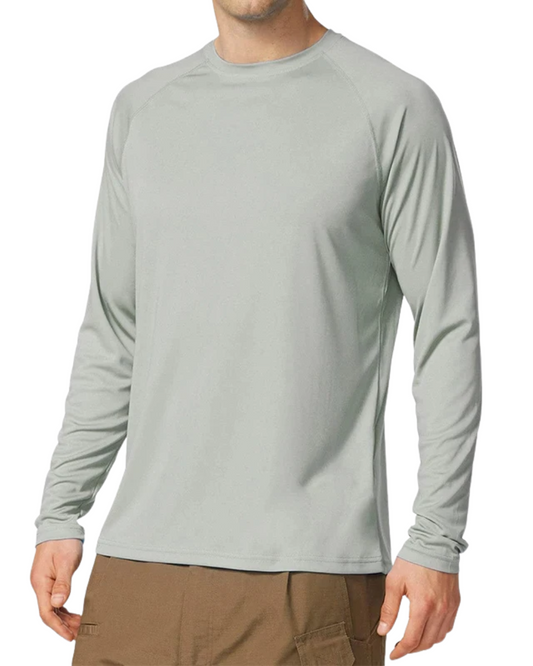 Chemise à manches longues avec protection solaire UV