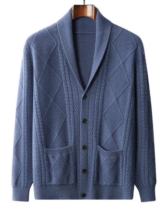 Cardigan en laine mérinos Savoca