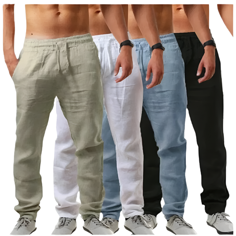 Pantalon en lin Cabo