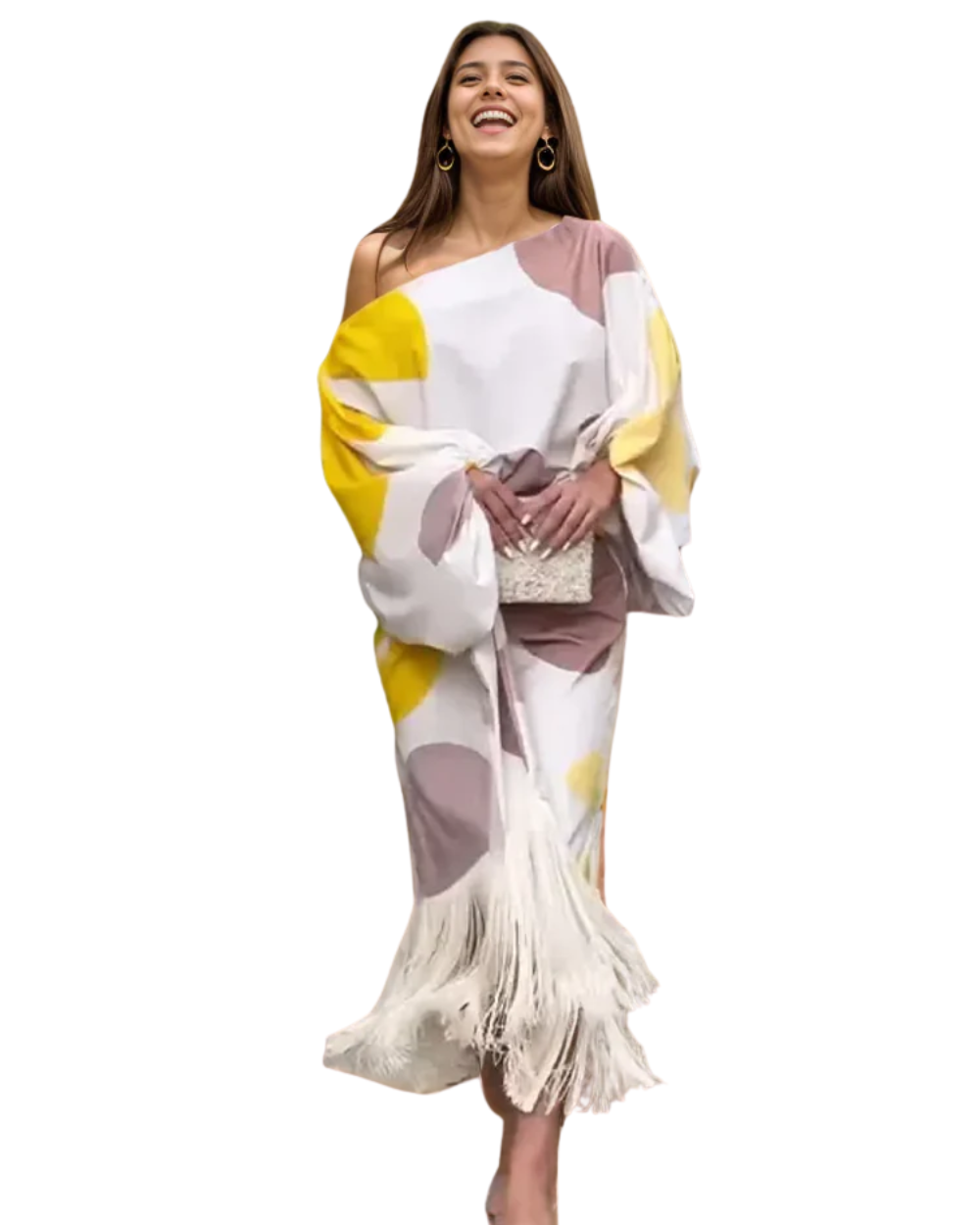 Robe élégante et colorée
