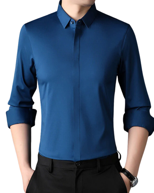 Chemise stretch infroissable