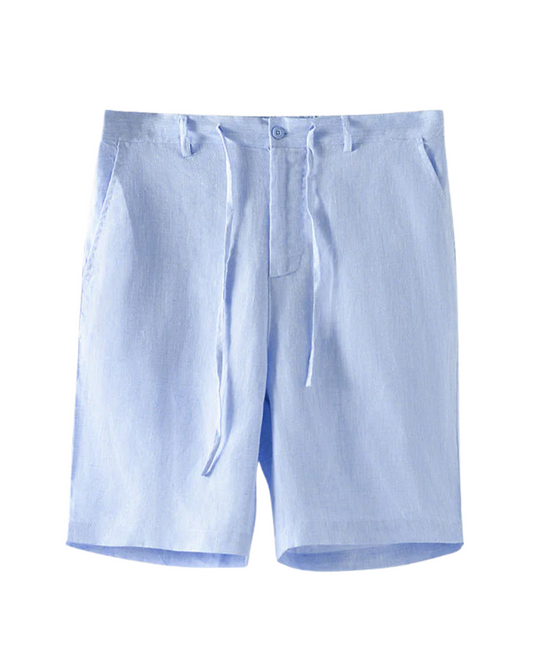 Short en lin de haute qualité