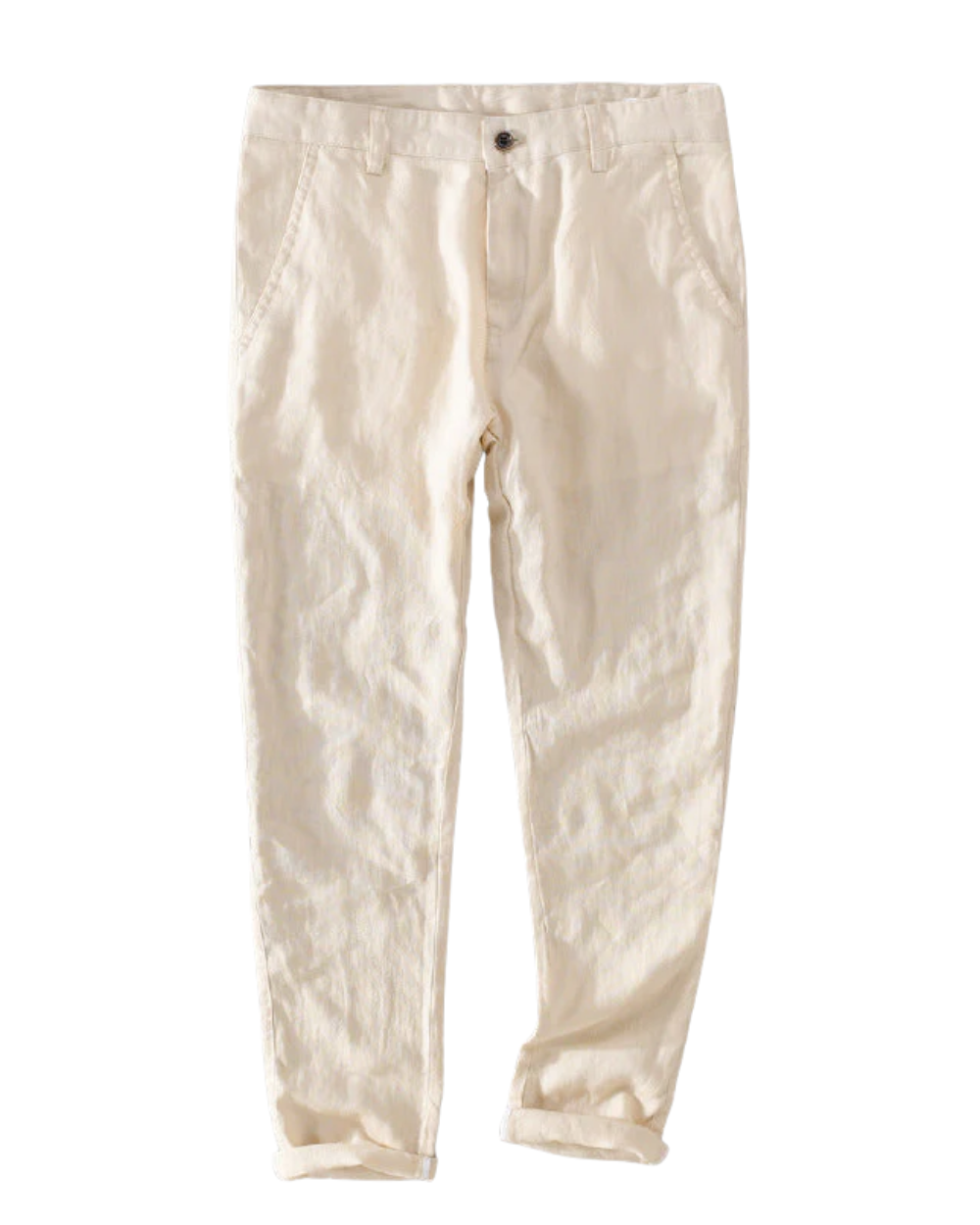 Pantalon en lin de qualité supérieure