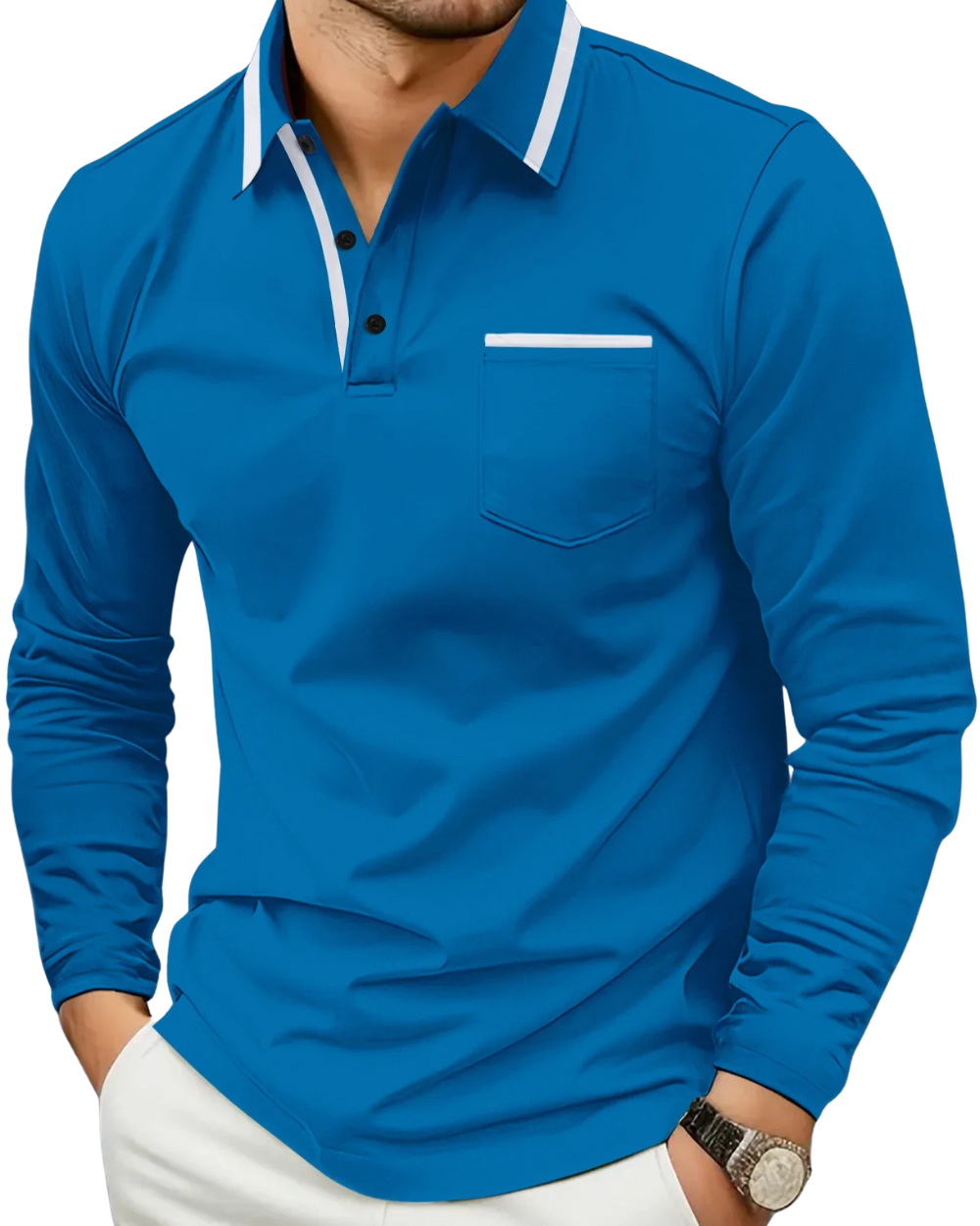 Pull polo décontracté