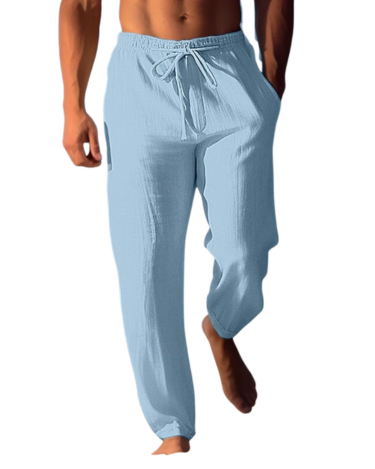 Pantalon en lin Zakynthos