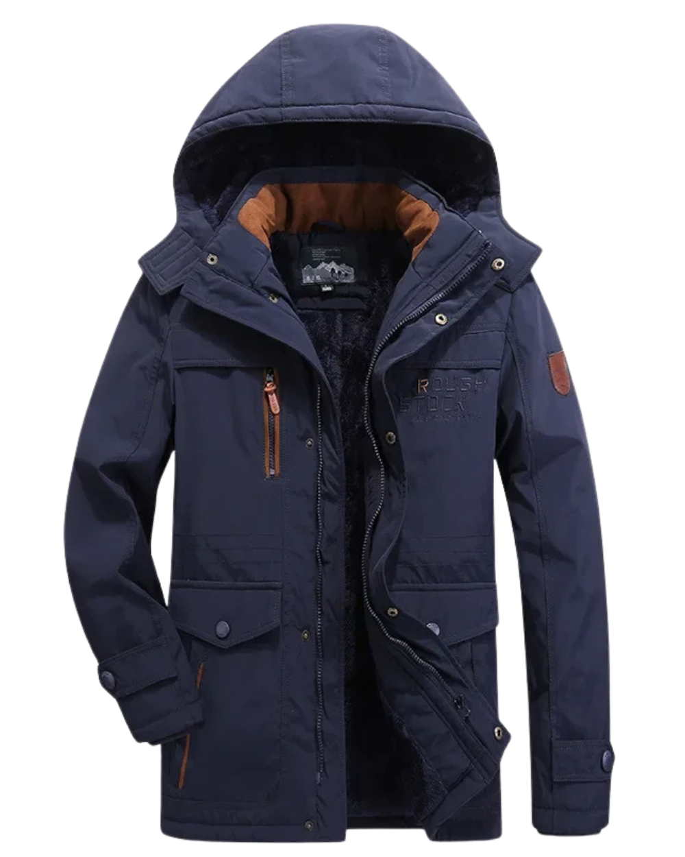Veste d'hiver élégante et matelassée