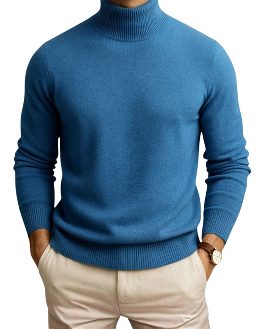 Élégant col roulé pour homme