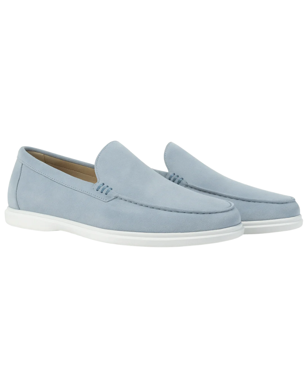 Mocassins décontractés en daim