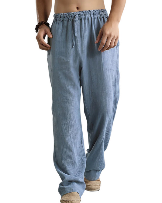 Pantalon en lin respirant