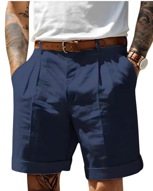 Short en coton décontracté