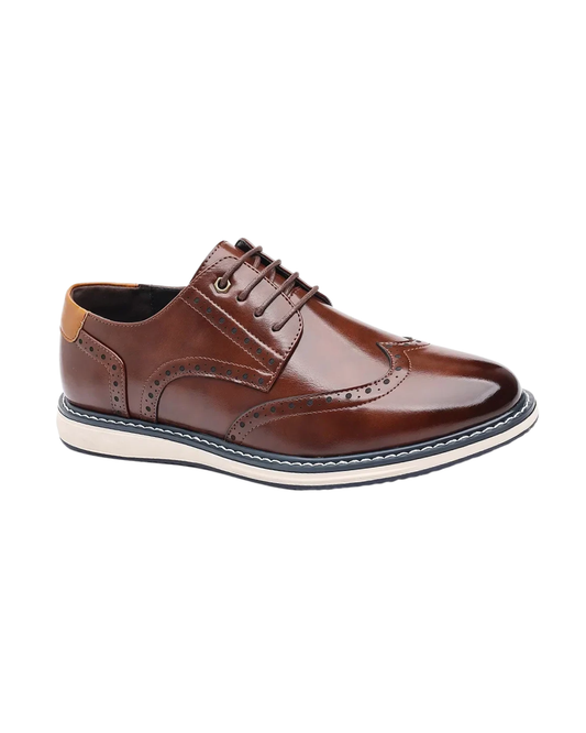 Élégantes chaussures Oxford en cuir