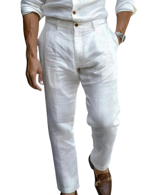 Saint - Tropez Chic Pantalon en lin