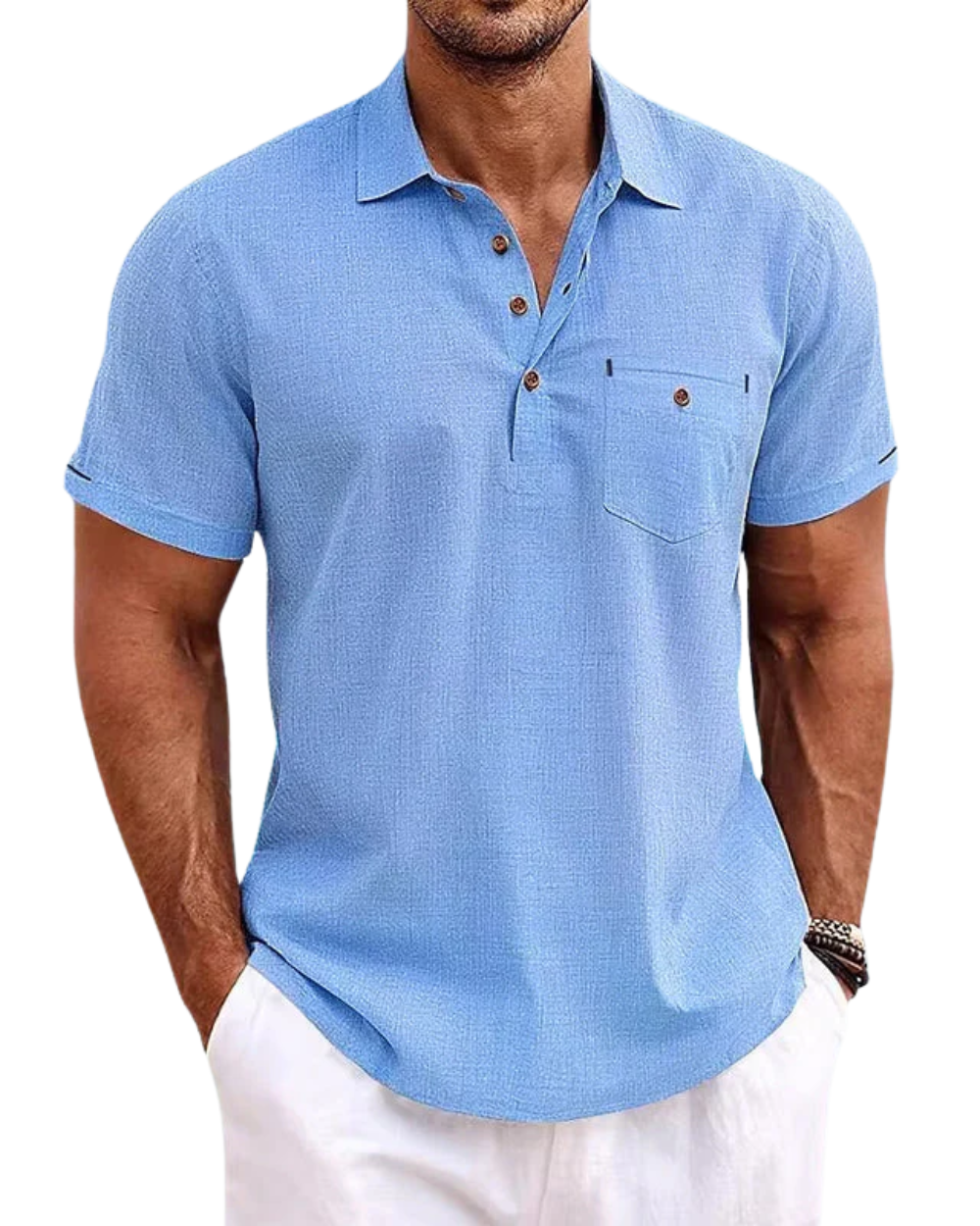 Polo en lin