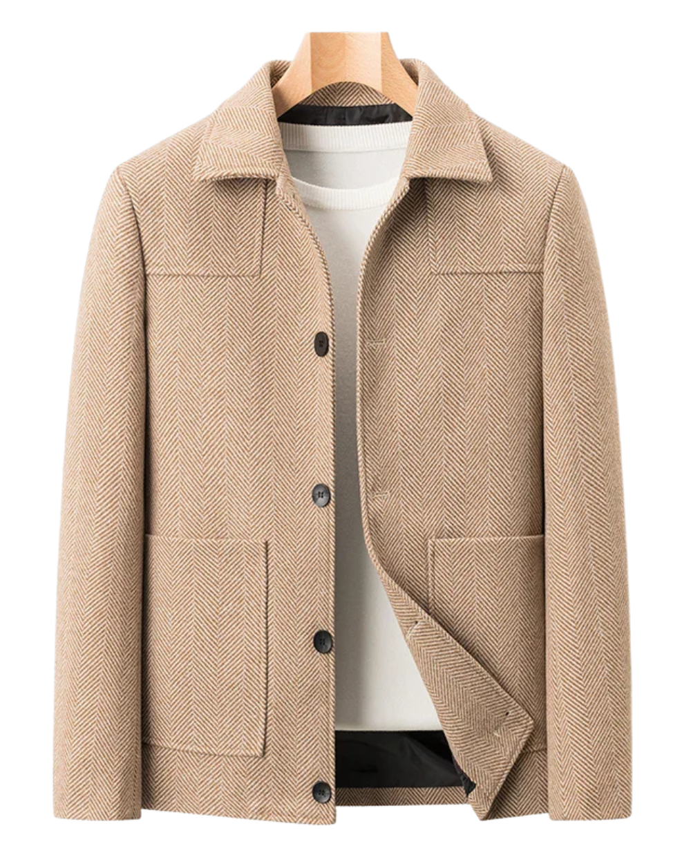 Veste en laine élégante