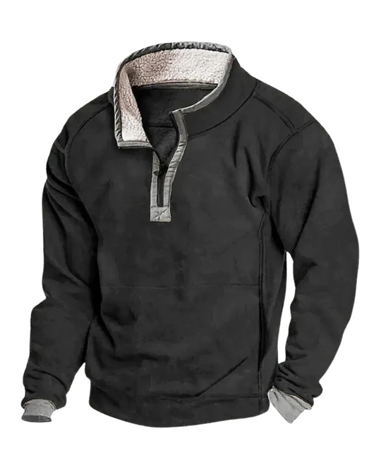 Pull polaire zippé