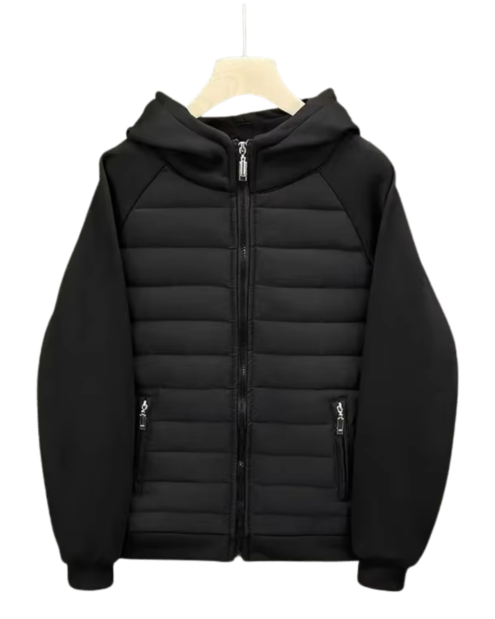 Veste élégante en coton matelassé