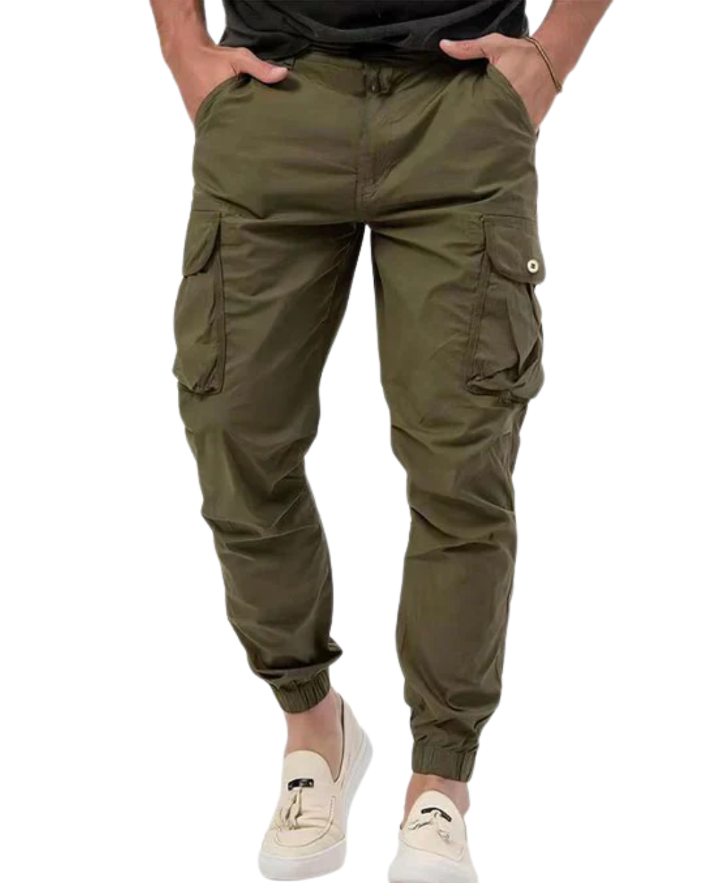 Pantalon cargo élégant