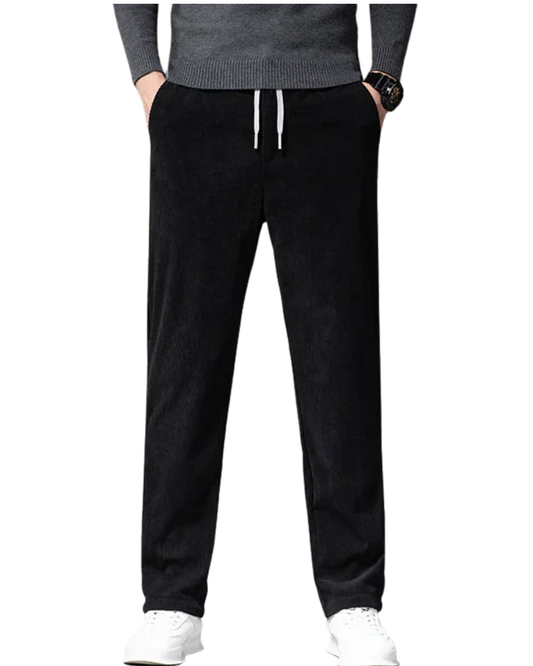 Pantalon élégant en velours côtelé