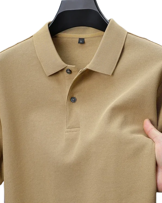 Polo en coton décontracté