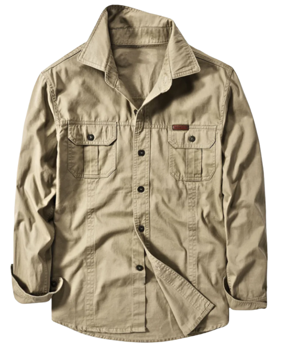 Chemise cargo en coton