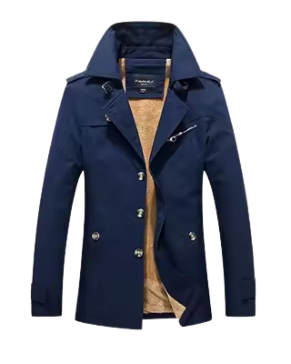 Trench-coat élégant et rembourré