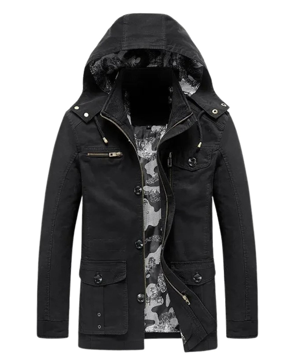 Veste multi-poches élégante
