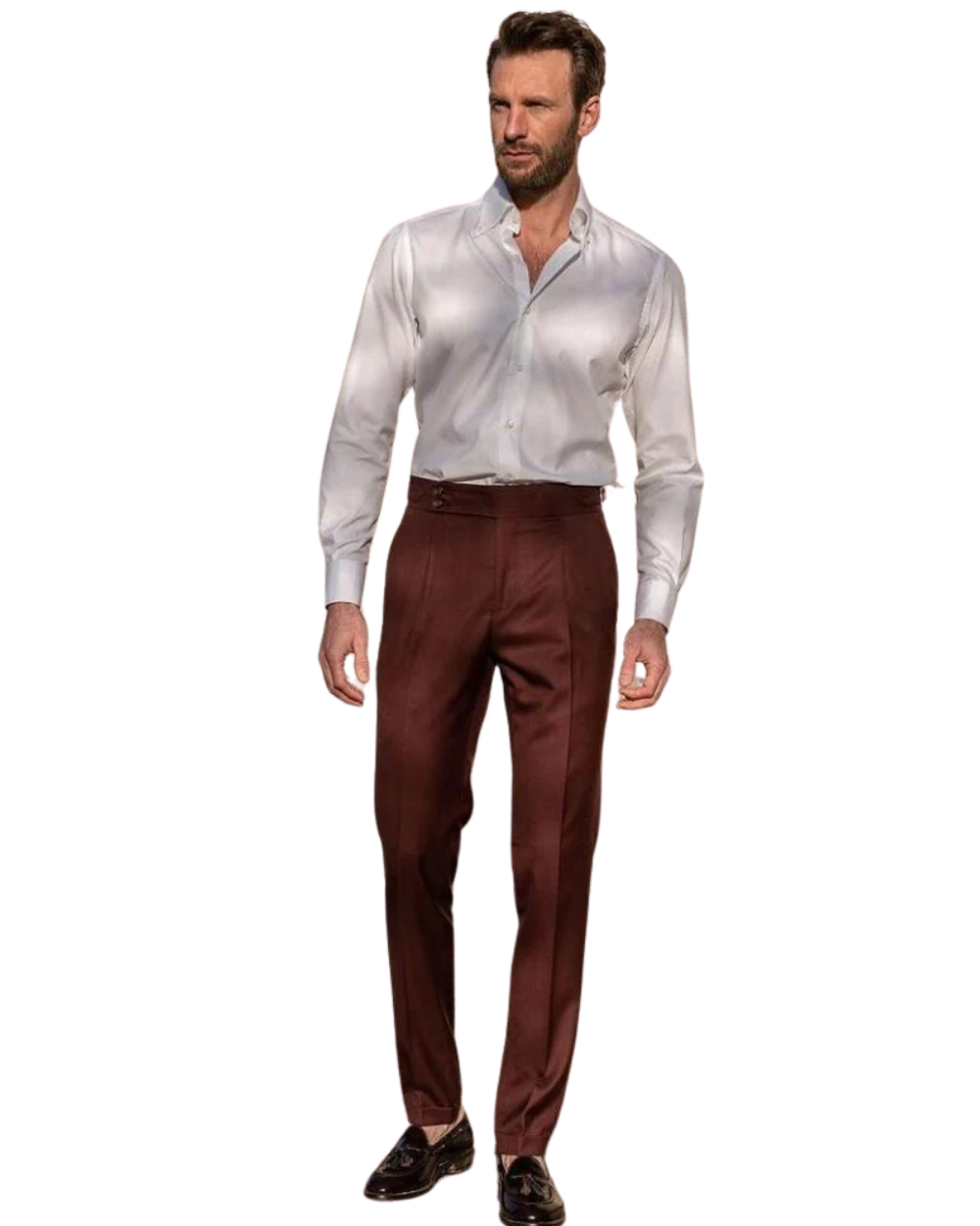 Pantalon en lin Gold Coast