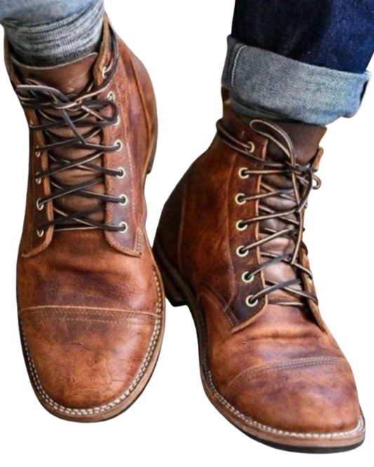 Bottes en cuir élégantes