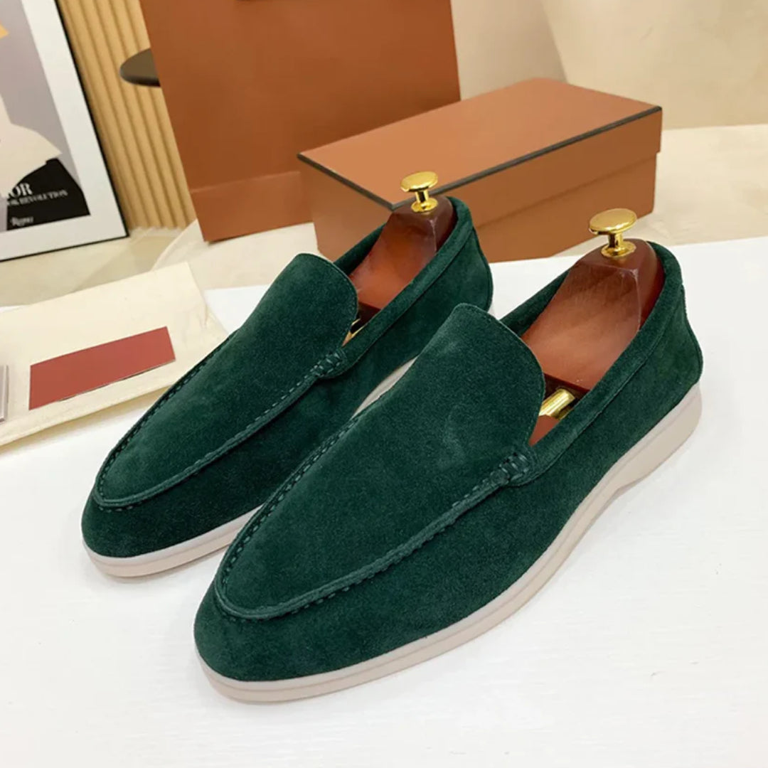 Mocassins classiques en daim