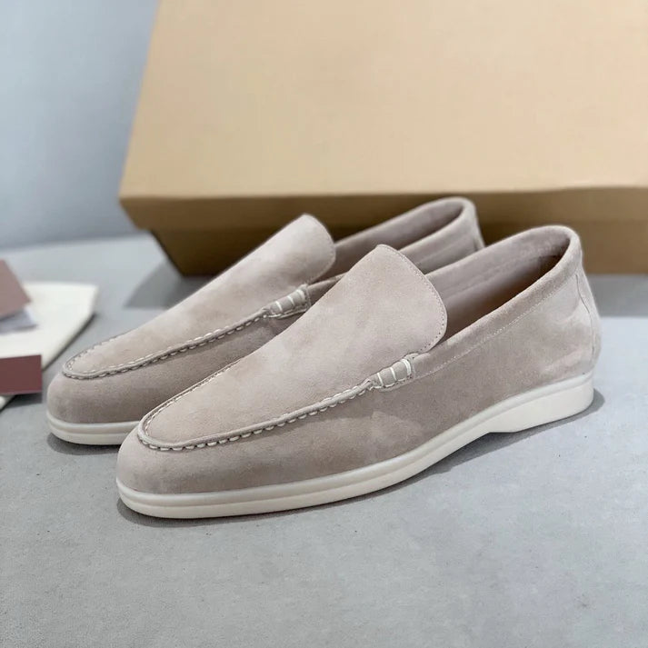 Mocassins en daim chic