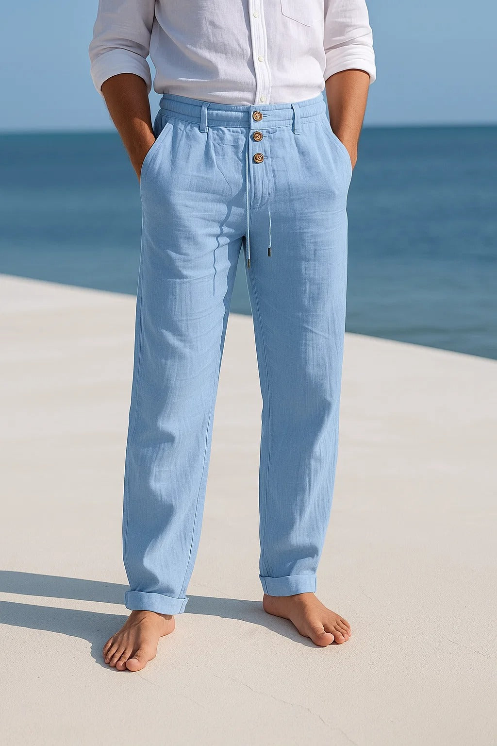 Pantalon d'été élégant