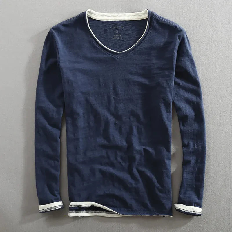 Paris Vintage T-Shirt à manches longues