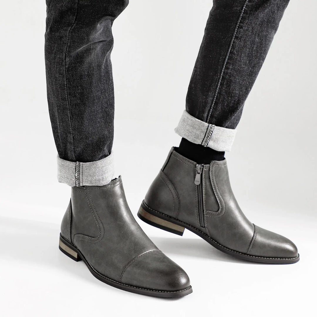 Bottes Chelsea en cuir