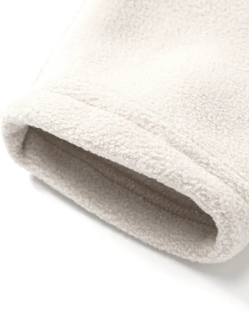 Pull zippé à manches longues