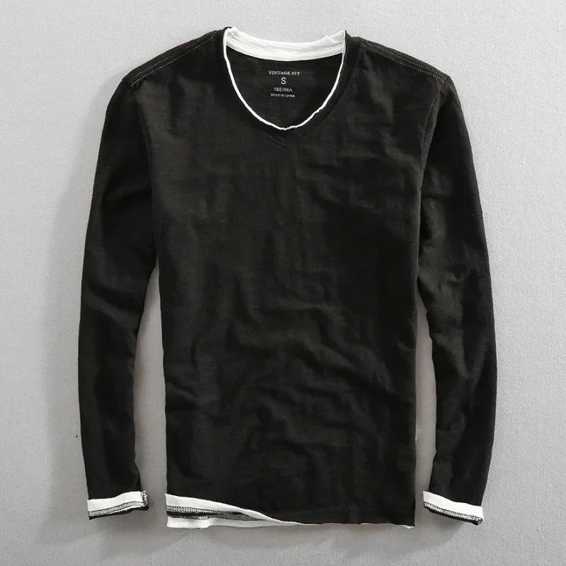 Paris Vintage T-Shirt à manches longues