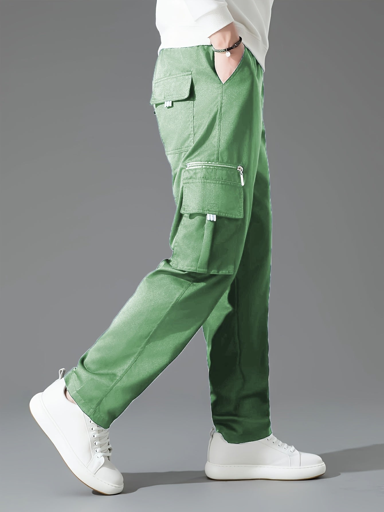 Pantalon cargo ample