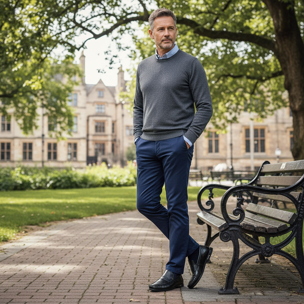 Mocassins élégants en cuir de première qualité