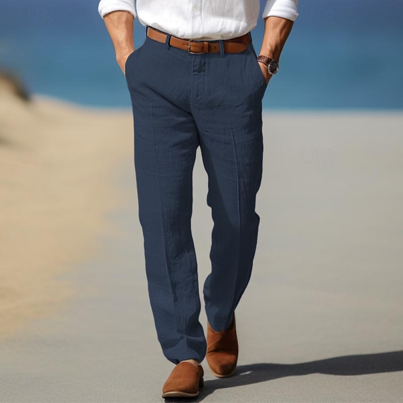 Pantalon de lin élégant