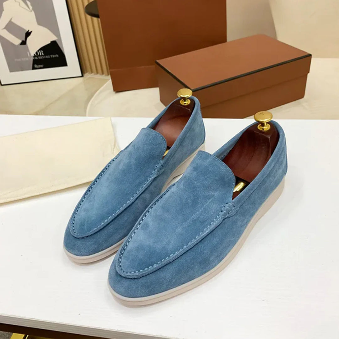 Mocassins classiques en daim