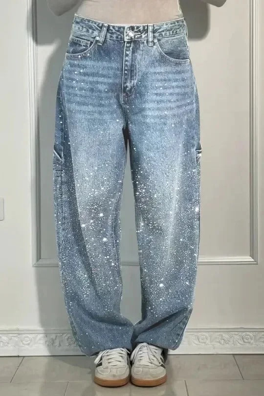 Jeans élégants et glamour