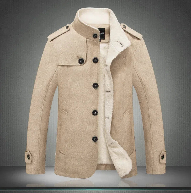 Manteau élégant en polaire