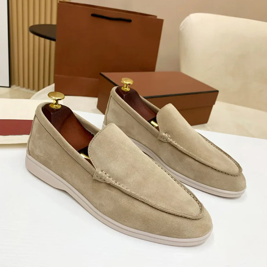 Mocassins classiques en daim