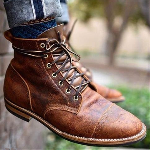 Bottes en cuir Silas