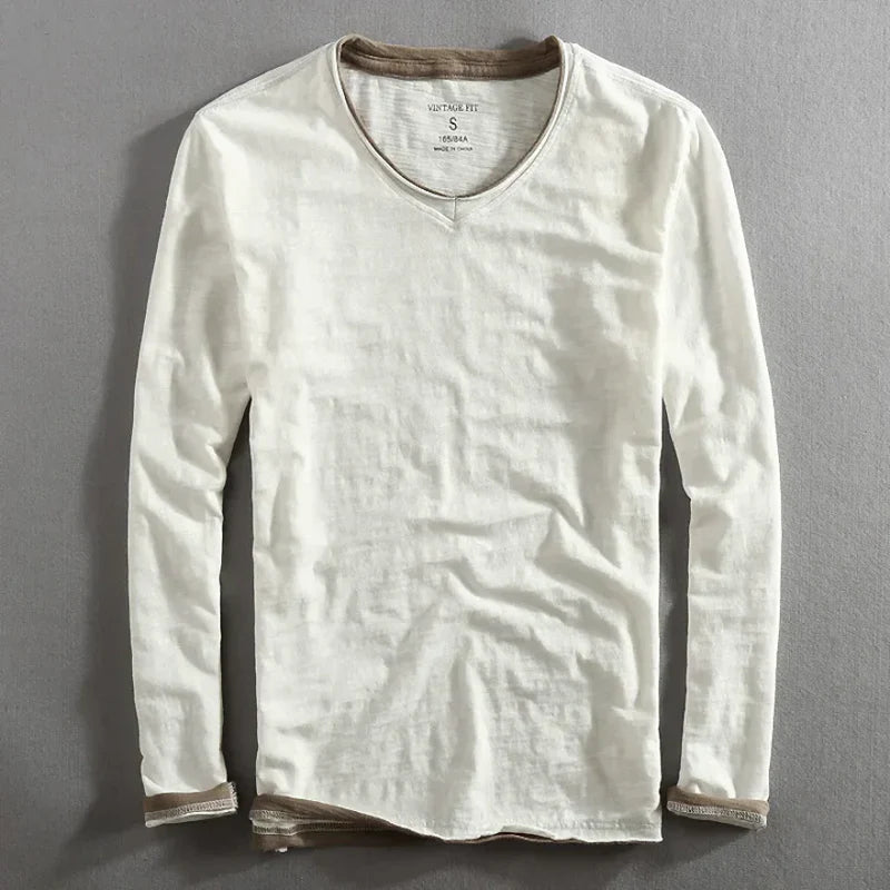 Paris Vintage T-Shirt à manches longues