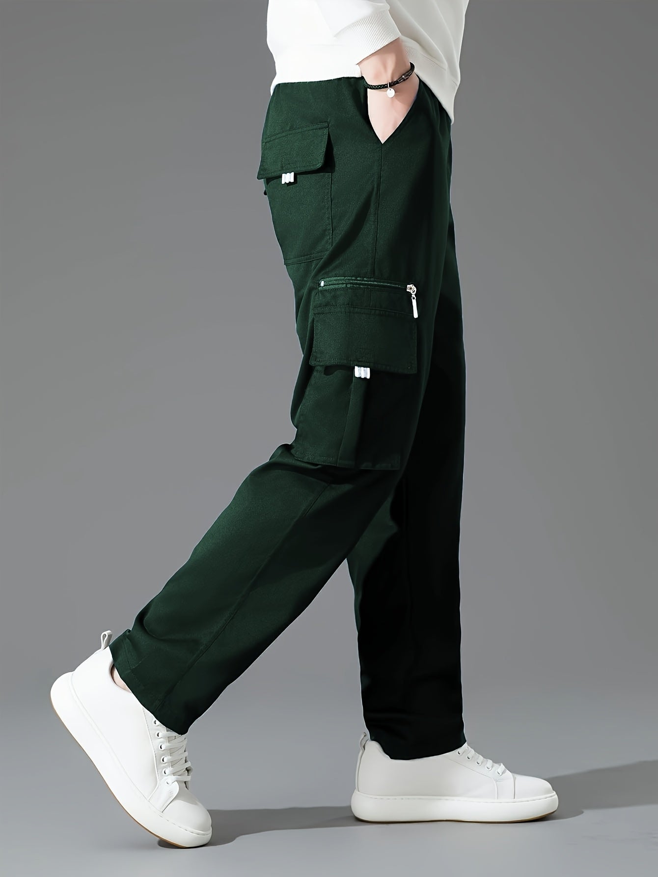 Pantalon cargo ample