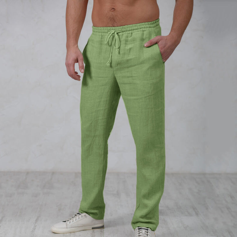 Pantalon de lin élégant